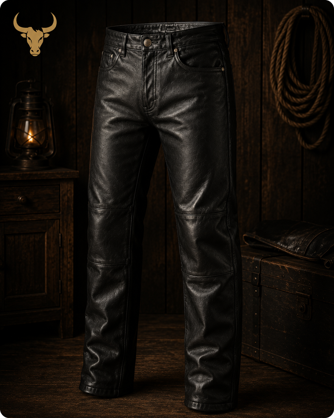 Pantalones de cuero